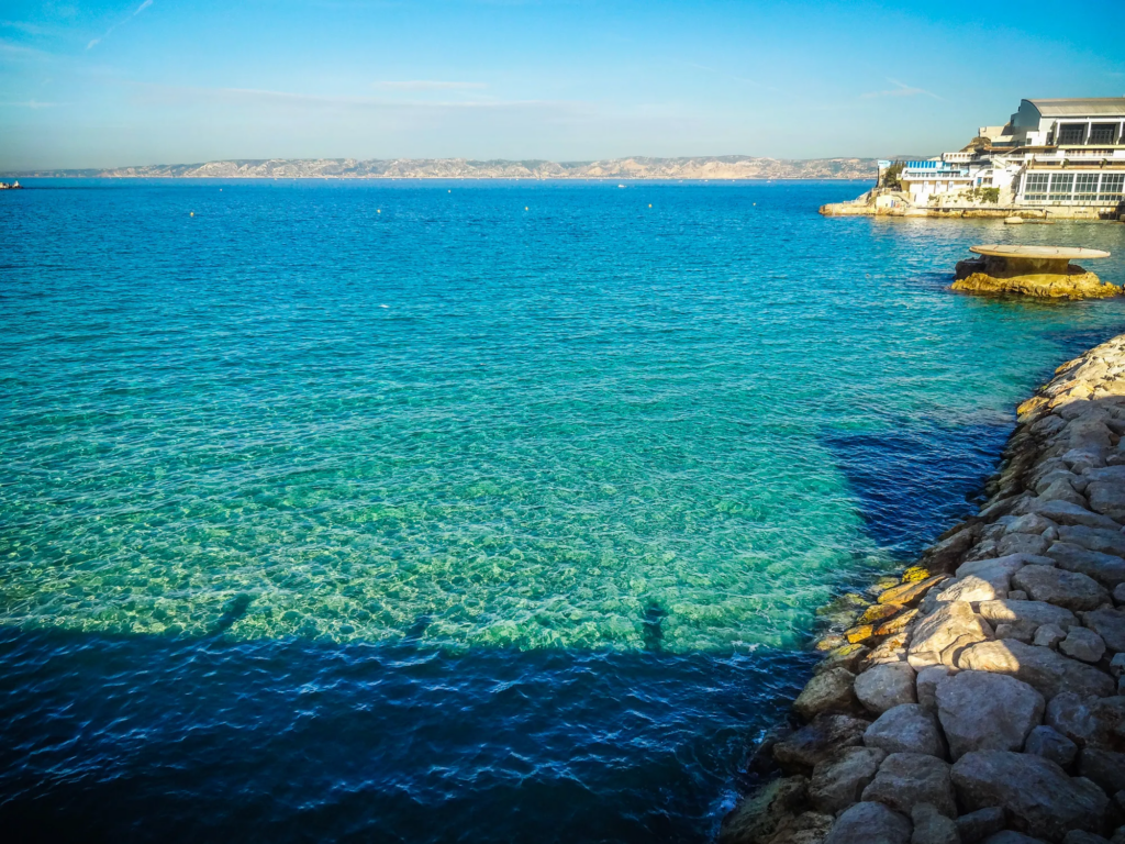 Marseille plage des Catalans